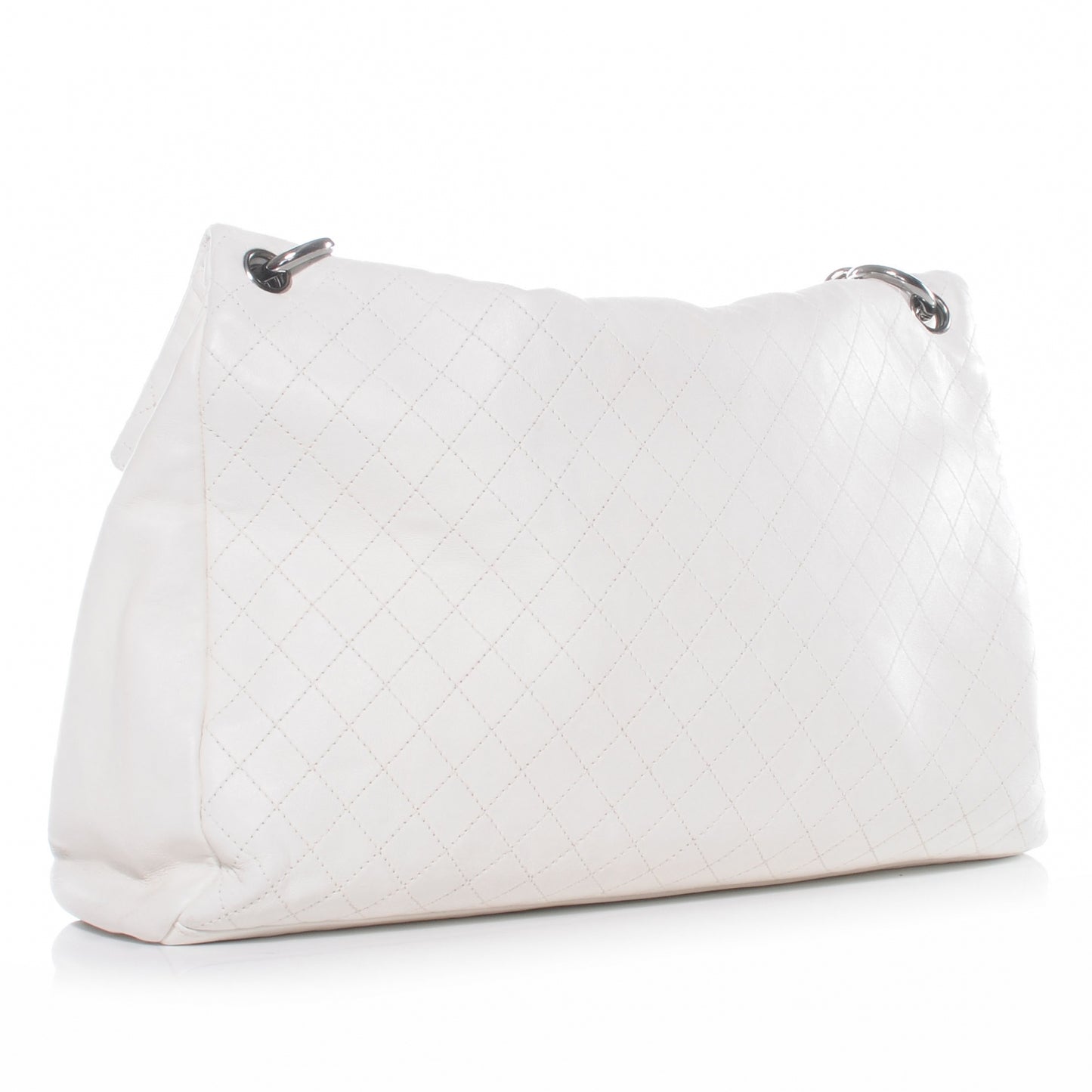 Lambskin New Lock Flap White