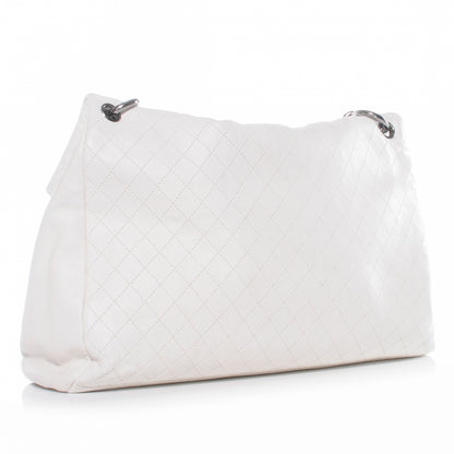 Chanel Lambskin New Lock Flap White 3 of 8