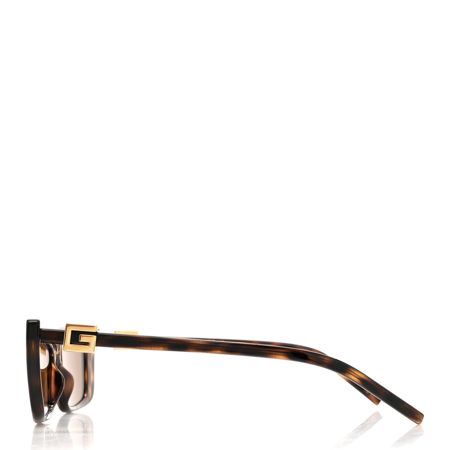 Acetate Rectangle Frame Sunglasses GG1681S Brown