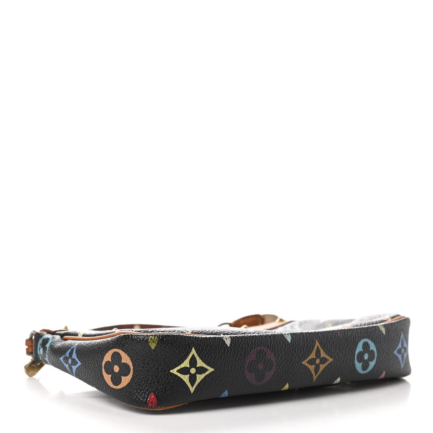 Monogram Multicolor Pochette Accessories Black