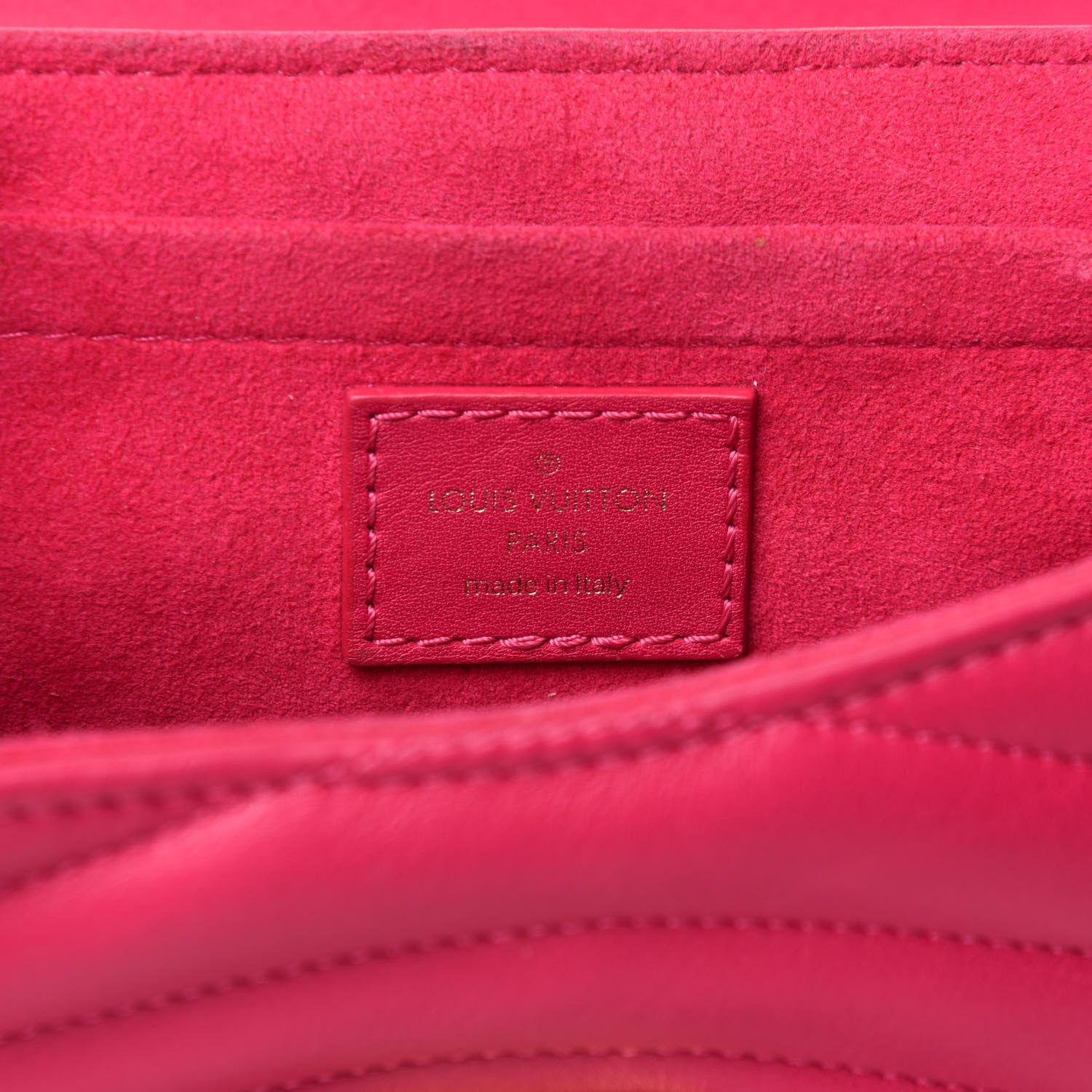 Louis Vuitton Calfskin New Wave Chain MM Rose Freesia 6 of 9