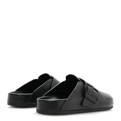 Balenciaga Matte Calfskin Sunday Mules 38 Black 5 of 8