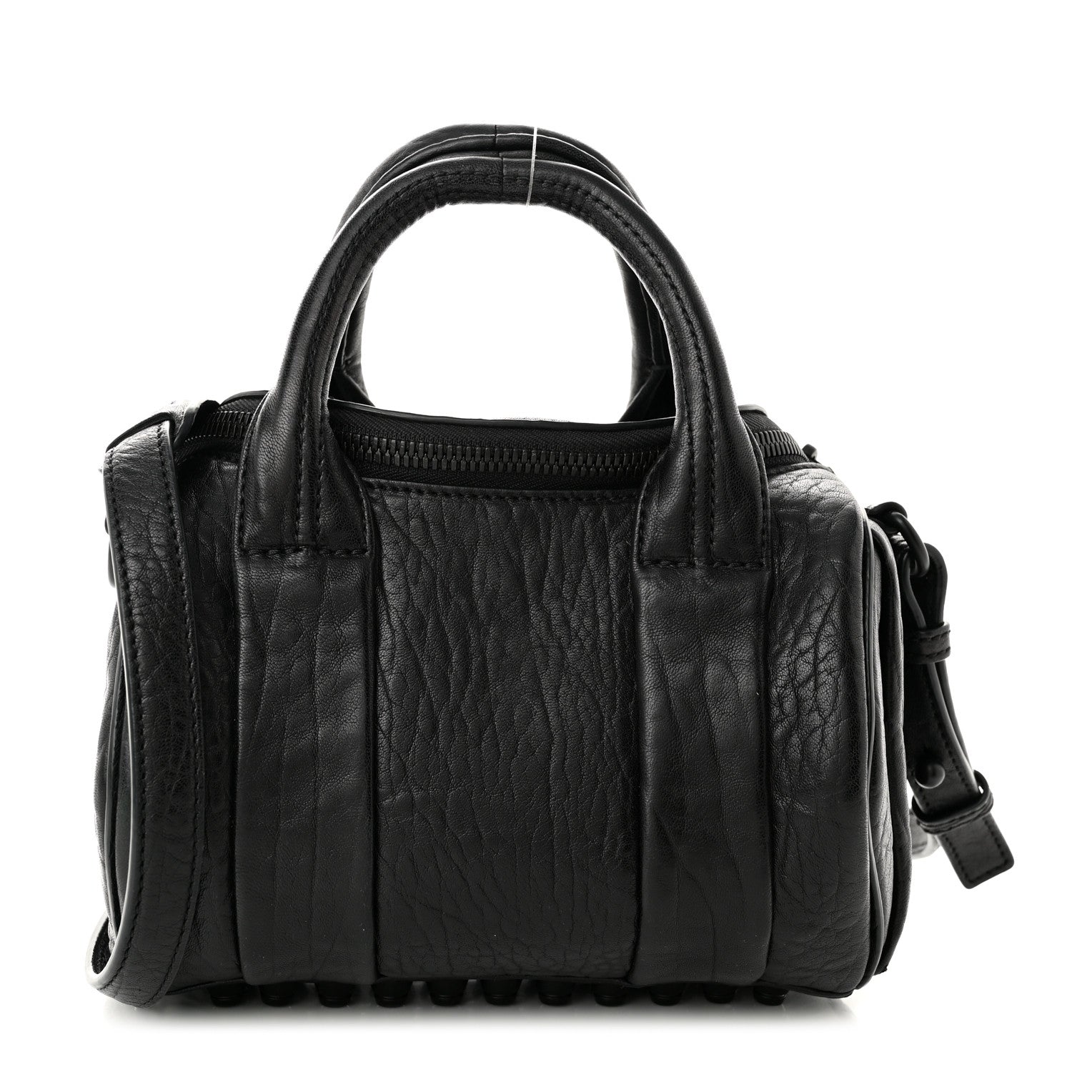 Alexander Wang Pebbled Lambskin Mini Rockie Black Matte Black Hardware 1 of 9