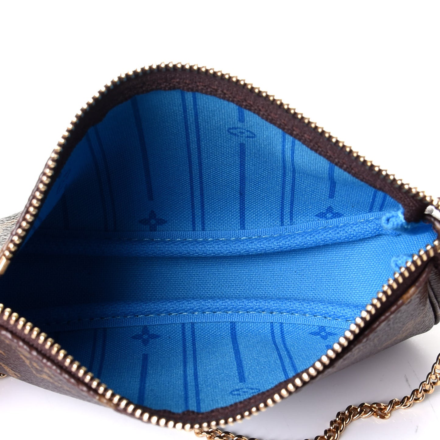 Monogram My LV Heritage Mini Pochette Accessories Vert Clair Blue Clair