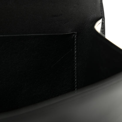 Celine Shiny Calfskin Triomphe Clutch Black 17 of 18