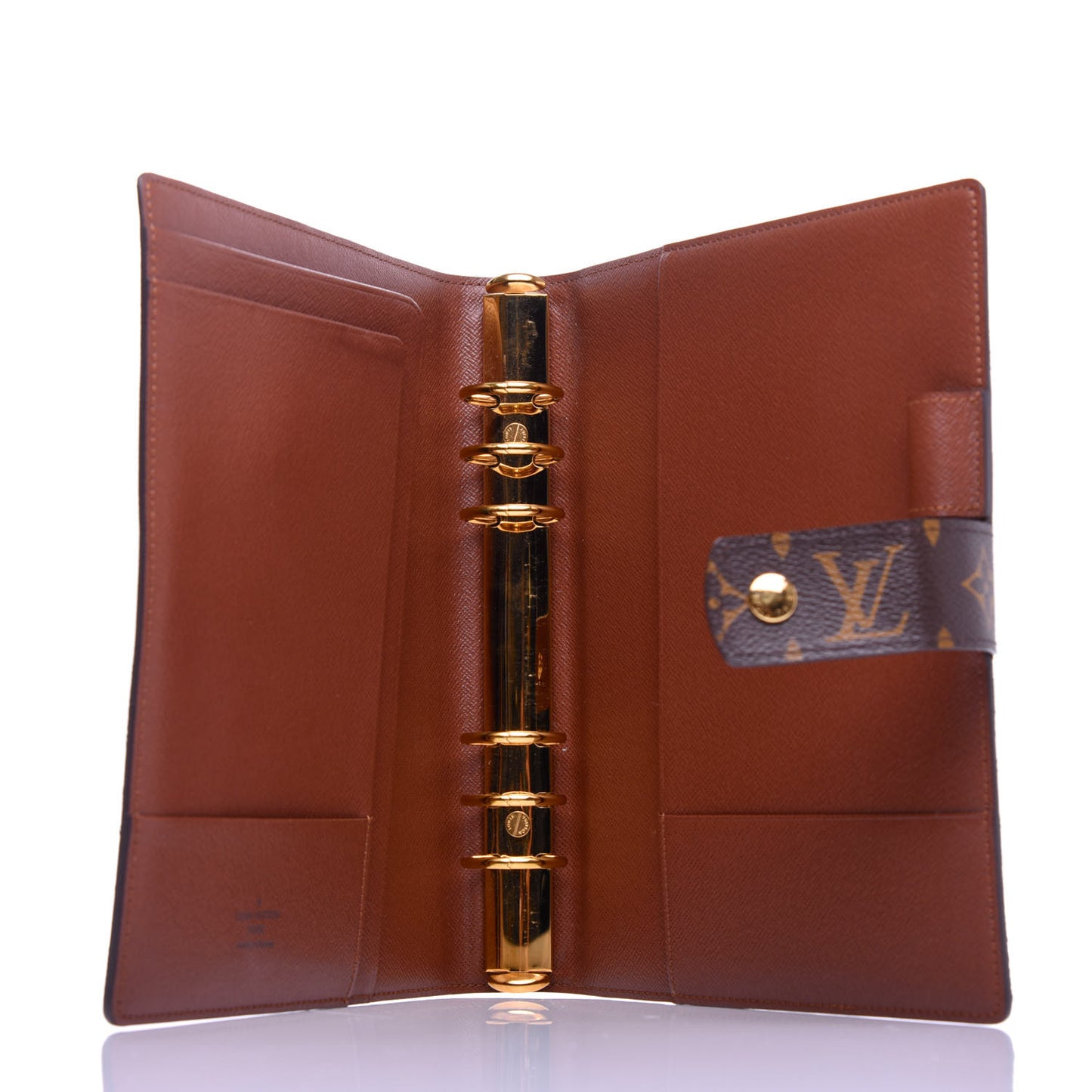 Monogram Large Ring Agenda Cover