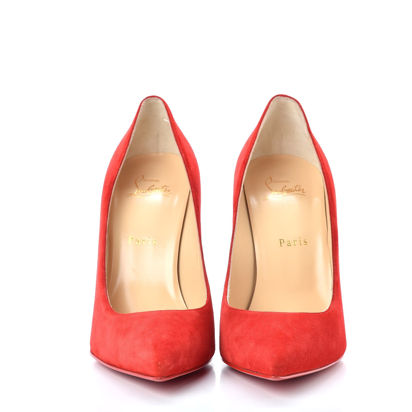 Veau Velours Alminette 100 Pumps 40 Loubi