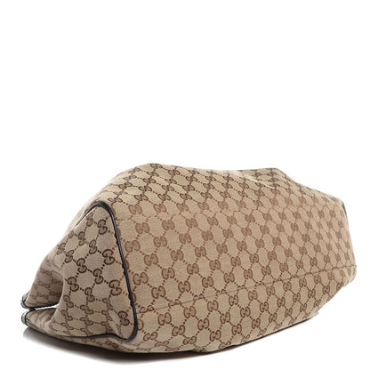 Gucci Monogram Large Sukey Tote Beige Ebony Black 4 of 7