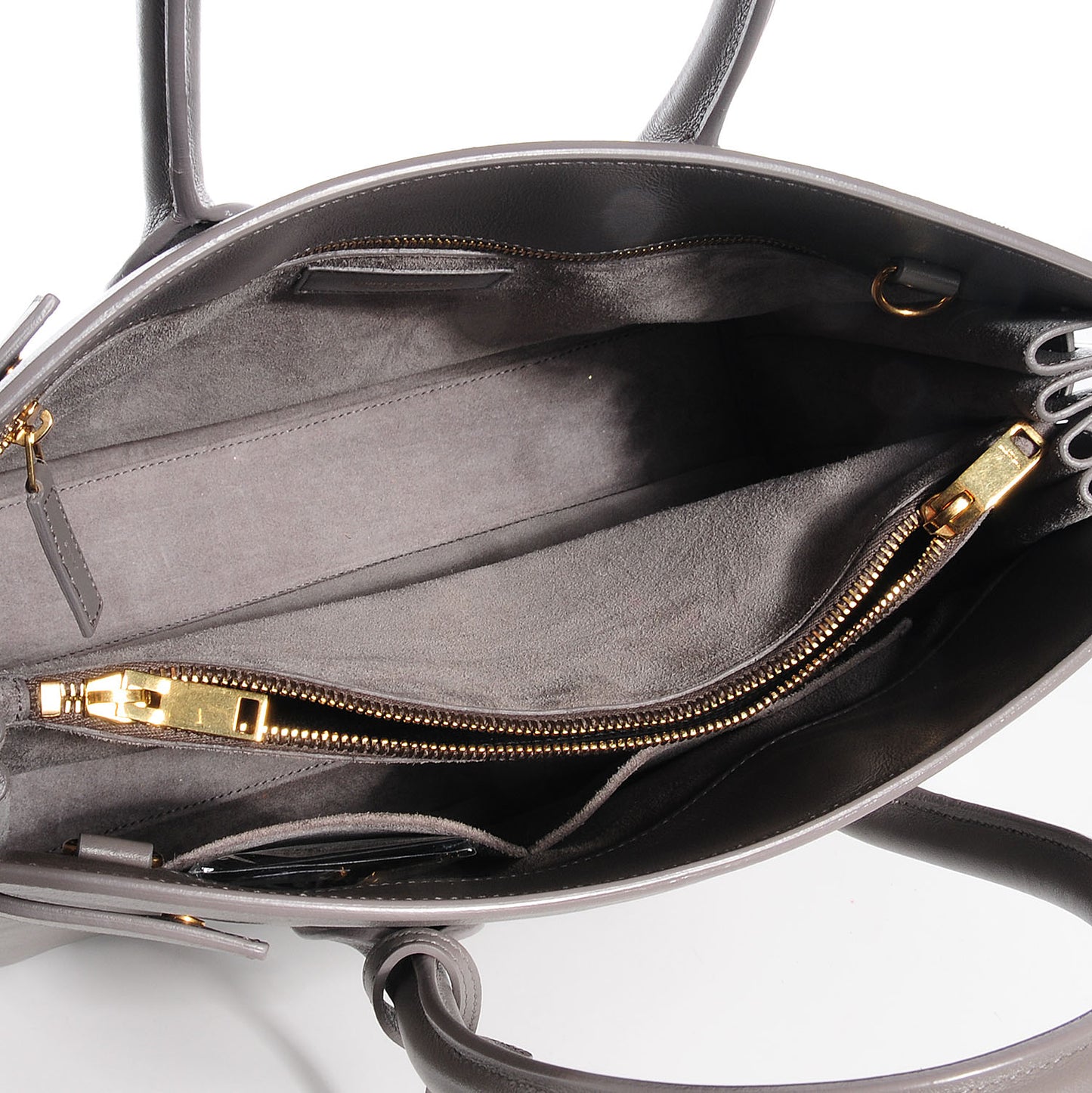 Calfskin Small Sac De Jour Fog