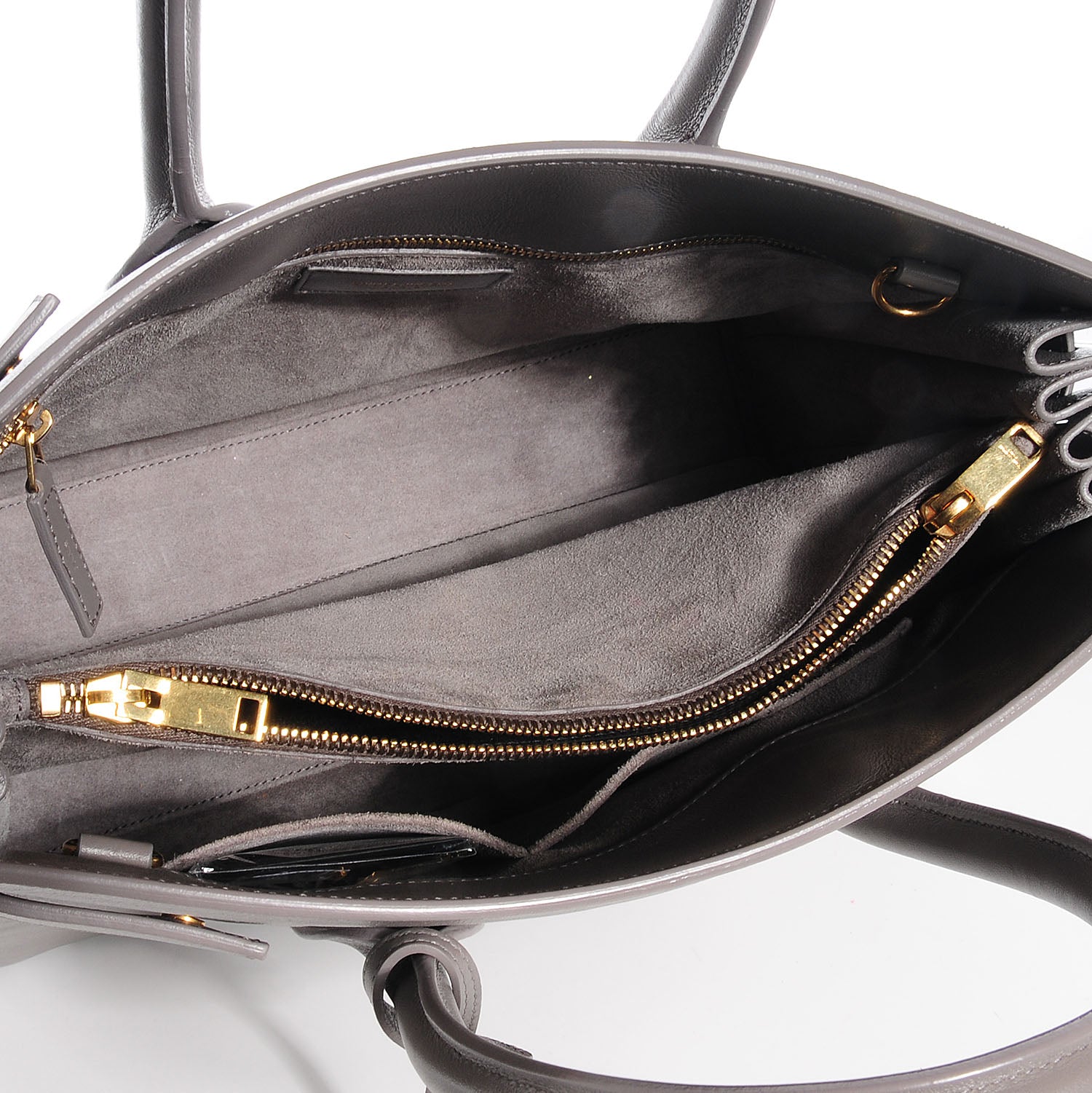 Saint Laurent Calfskin Small Sac De Jour Fog 5 of 8