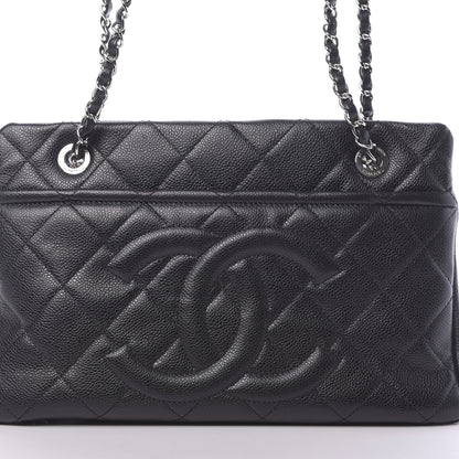 Chanel Caviar Quilted CC Timeless Tote Black 8 of 10