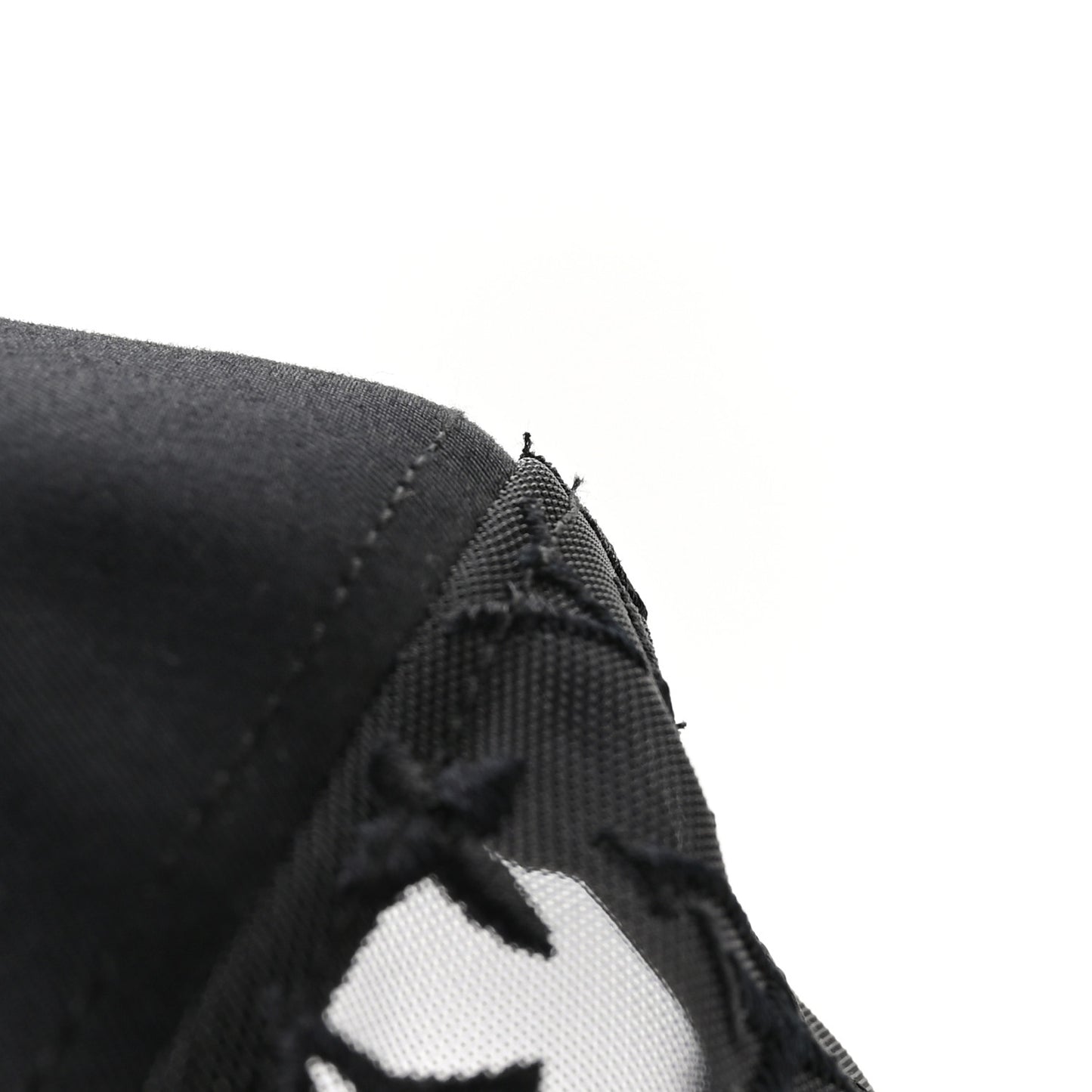 Monogram Mesh Cotton Cap M Black