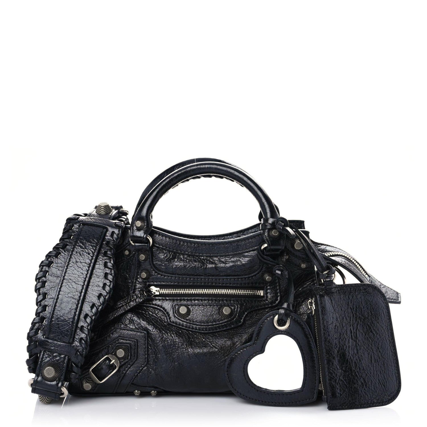 Balenciaga Agneau Arena Neo Cagole Handbag XS Black 1 of 13