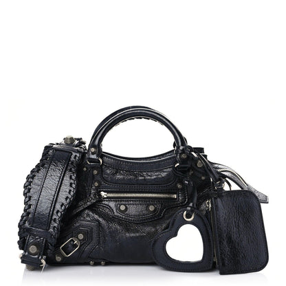 Balenciaga Agneau Arena Neo Cagole Handbag XS Black 1 of 13