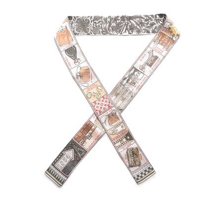 Louis Vuitton Silk Jeu De Louis BB Bandeau Kaki 1 of 6
