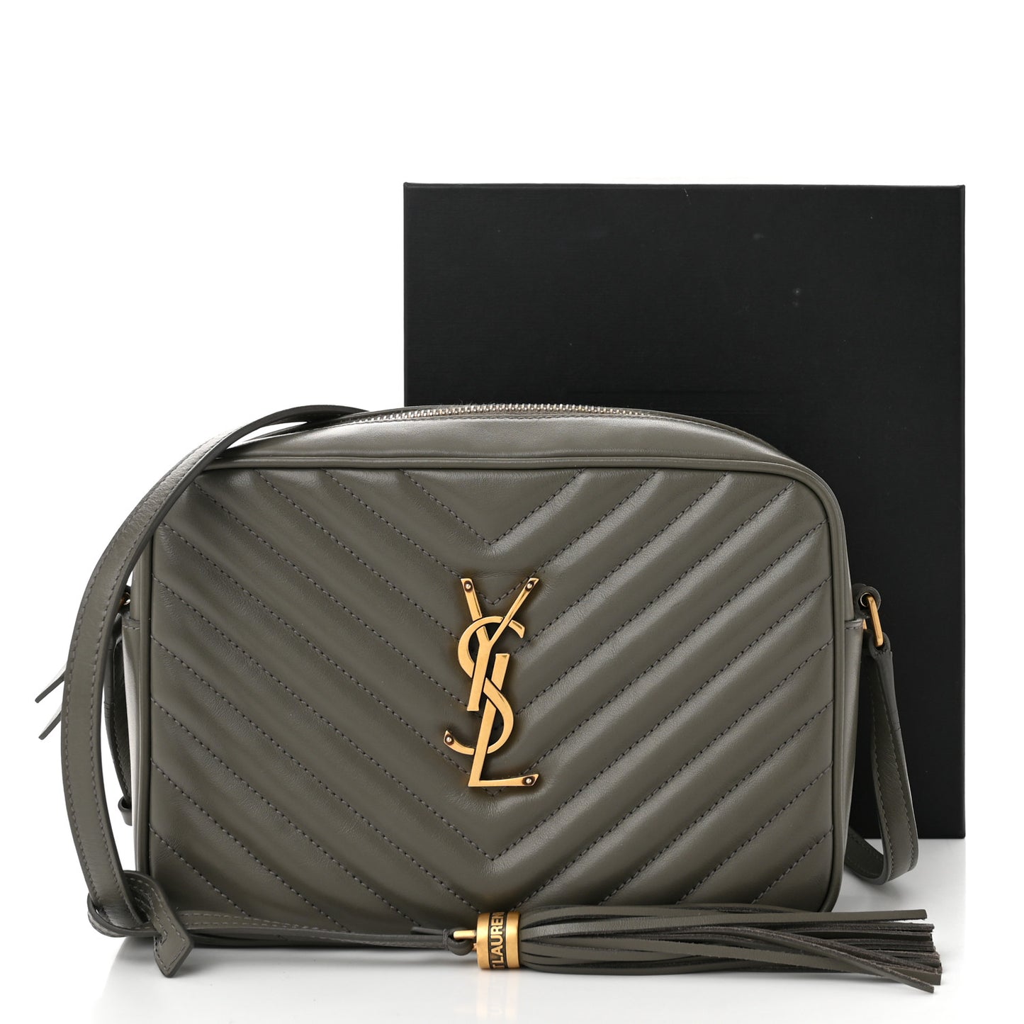 Calfskin Matelasse Monogram Lou Camera Bag Storm