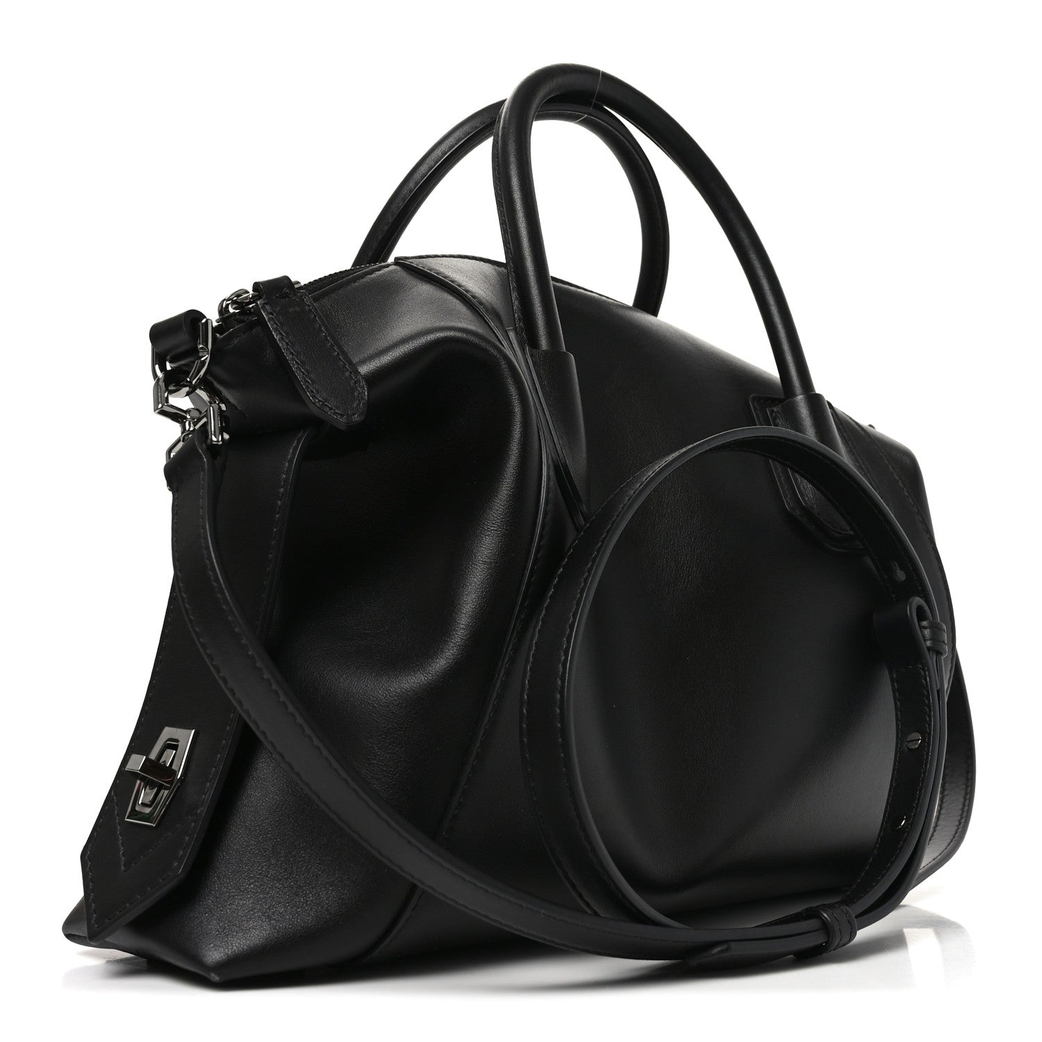 Givenchy Smooth Calfskin Small Soft Antigona Black 3 of 9