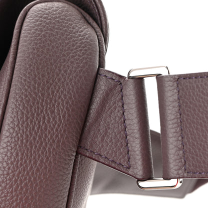 Christian Dior Grained Calfskin Kim Jones Saddle Bag Amaranth 11 of 12