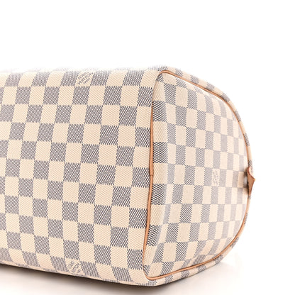 Louis Vuitton Damier Azur Speedy 30 10 of 10