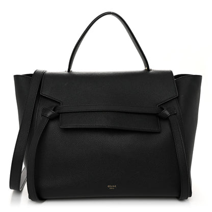 Celine Grained Calfskin Mini Belt Bag Black 1 of 12