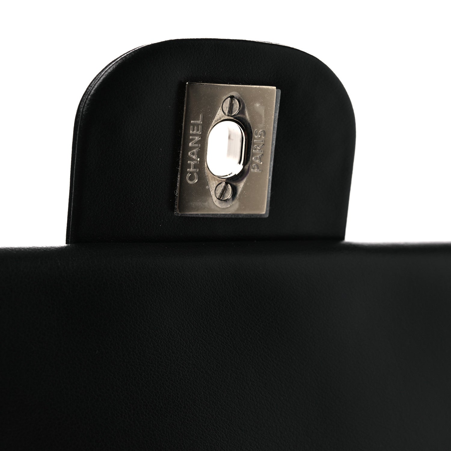 Chanel Calfskin Quilted CC Uniform Flap Belt Bag Black 13 of 13