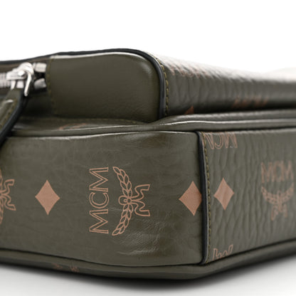 MCM Visetos Klassik Crossbody Bag Sea Turtle 9 of 12