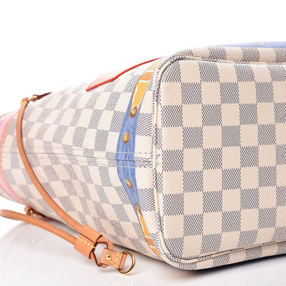 Louis Vuitton Damier Azur Summer Trunks Neo Neverfull MM 9 of 12