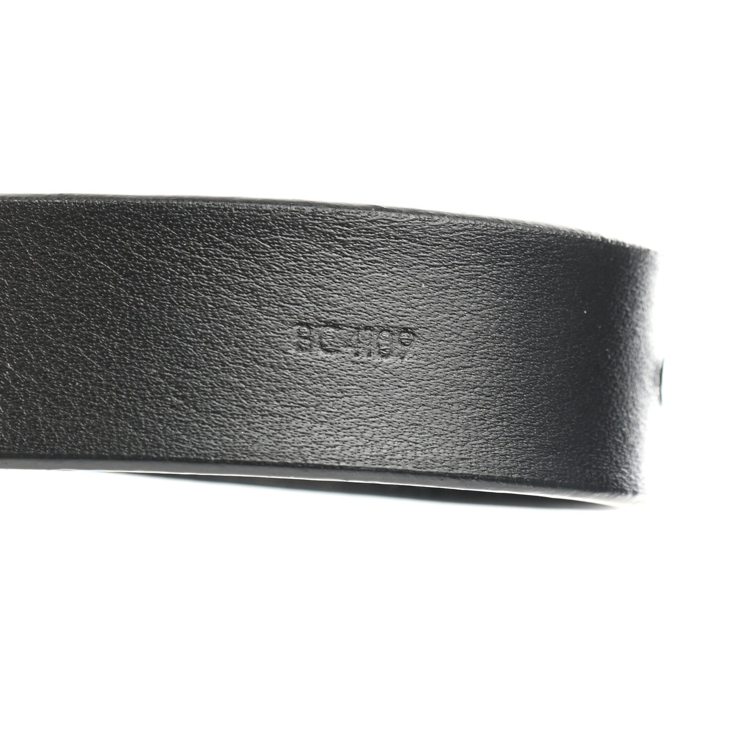 Calfskin Embossed 20MM LV Initiales Belt 75 30 Black