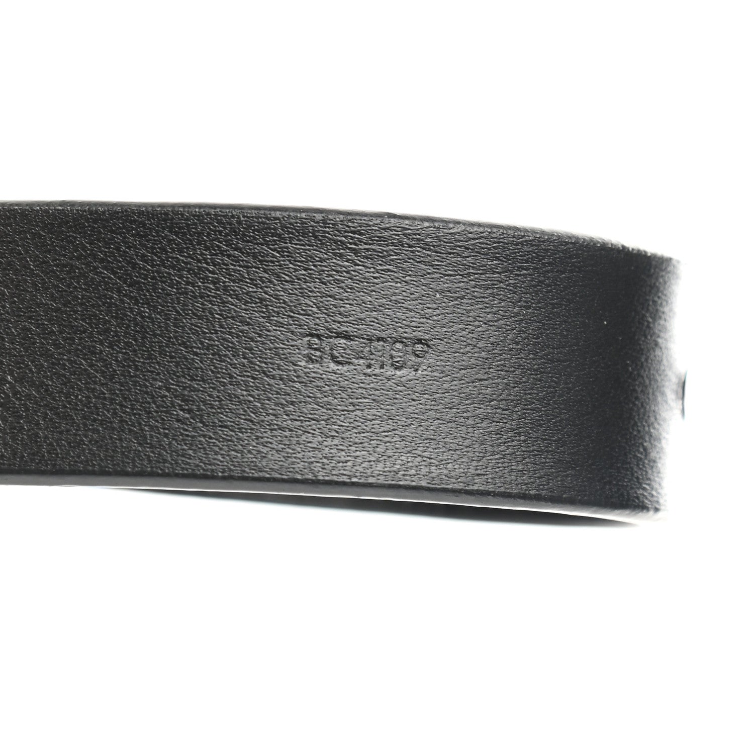 Louis Vuitton Calfskin Embossed 20MM LV Initiales Belt 75 30 Black 5 of 6