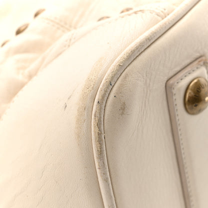 Louis Vuitton Lambskin Riveting White 14 of 19