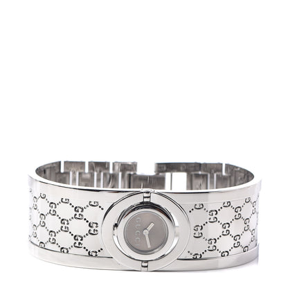 Gucci Stainless Steel 23mm Twirl Quartz Watch Brown 3 of 6