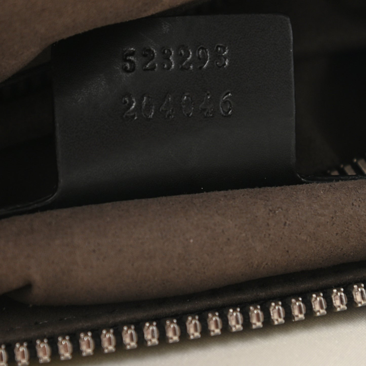 GG Supreme Monogram Mens Wristlet Black