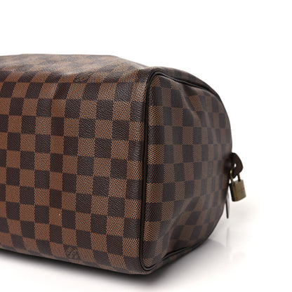 Louis Vuitton Damier Ebene Speedy 30 9 of 9