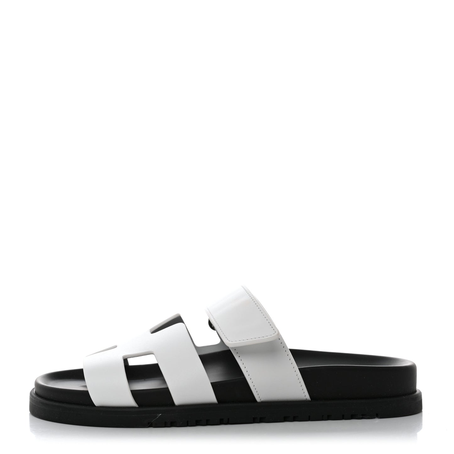 Calfskin Womens Chypre Sandals 36 White