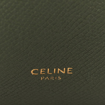 Celine Grained Calfskin Micro Belt Bag Army Green 7 of 10