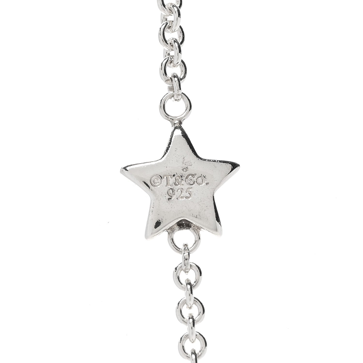 Tiffany Sterling Silver Star Lariat Necklace 5 of 6