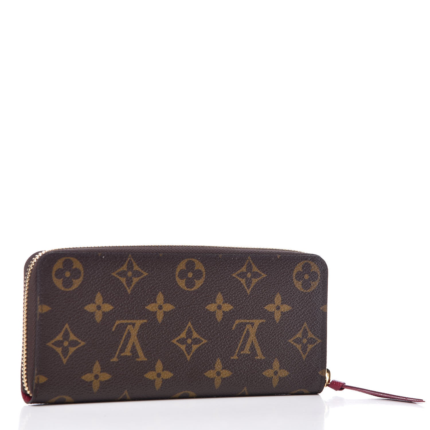 Louis Vuitton Monogram Clemence Wallet Fuchsia 3 of 7