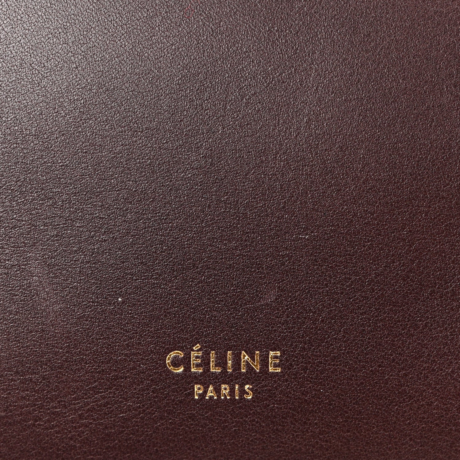 Celine Smooth Calfskin Mini Clasp Bag Bordeaux 6 of 12