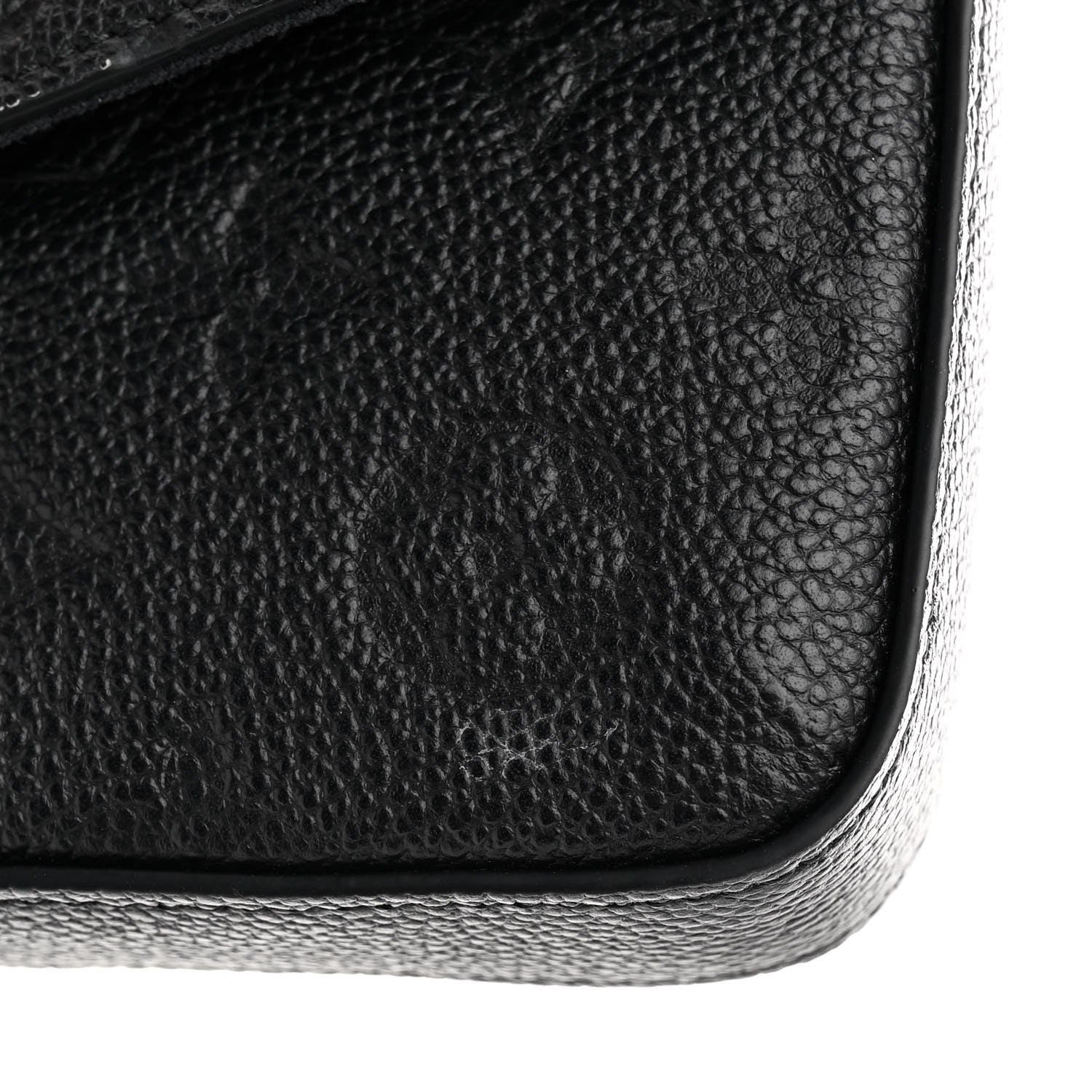 Louis Vuitton Empreinte Pochette Felicie Chain Wallet Black 14 of 15
