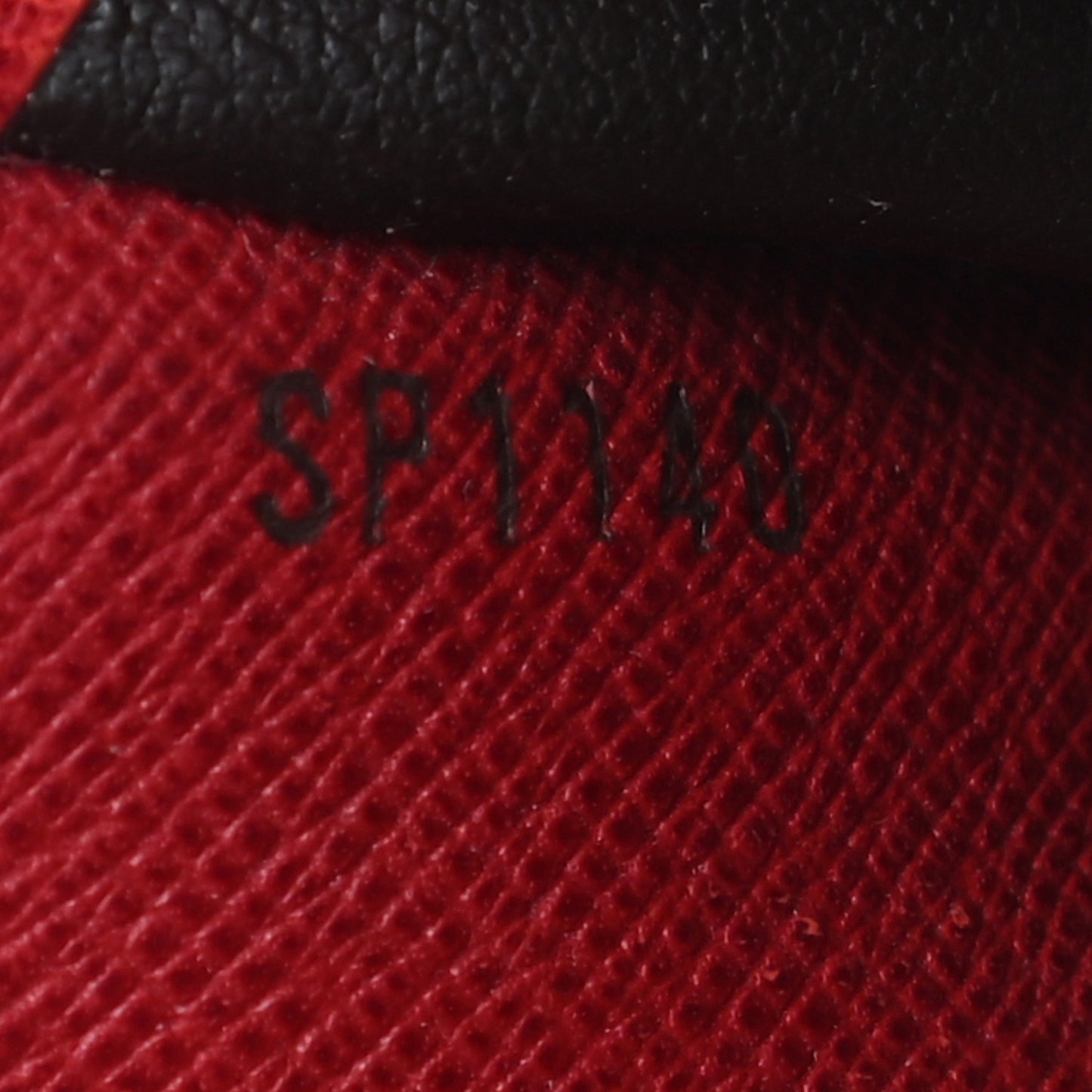 Monogram Josephine Wallet Red