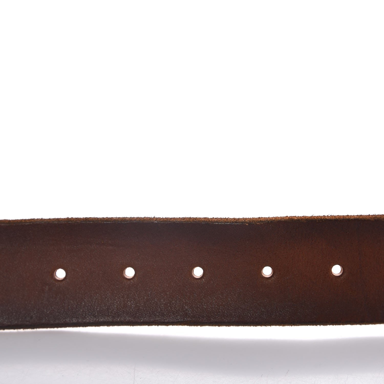 Gucci Faded Calfskin Double G 40mm Belt 110 44 Cuir 5 of 6