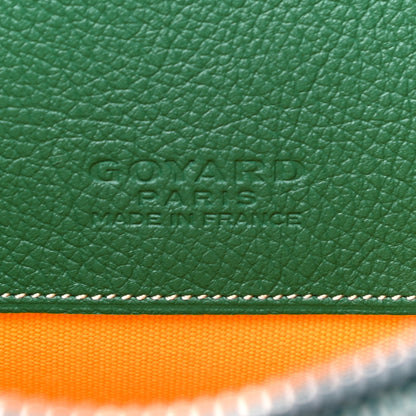 Goyard Goyardine Senat Pochette MM Green 6 of 6