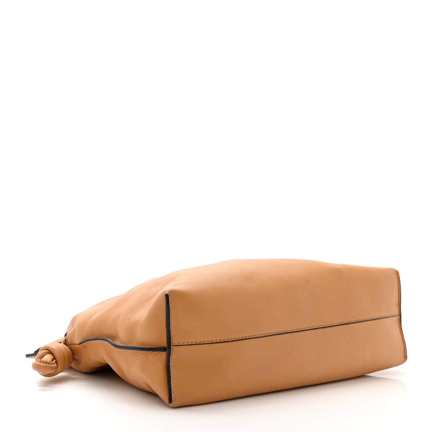 Nappa Medium Flamenco Knot Bag Warm Desert
