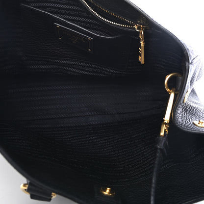 Prada Vitello Daino Tote Black 4 of 4
