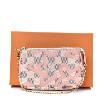 Louis Vuitton Damier Azur Tahitienne Mini Pochette Accessories 8 of 8