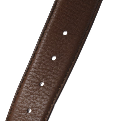 Gucci Calfskin Double G Belt 85 34 Brown 4 of 7