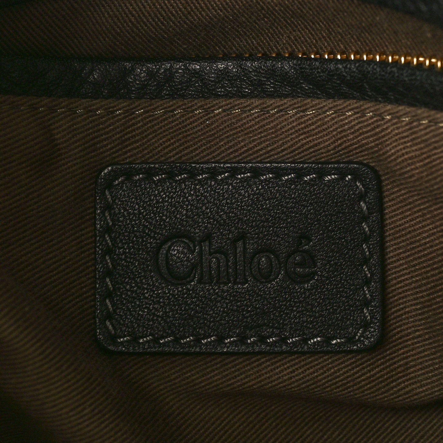Calfskin Large Marcie Satchel Black