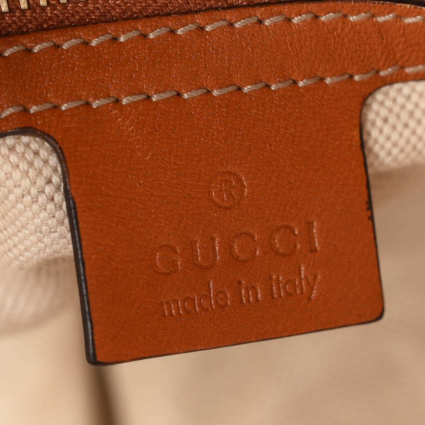 Monogram Medium Heritage Shoulder Bag Light Tobacco
