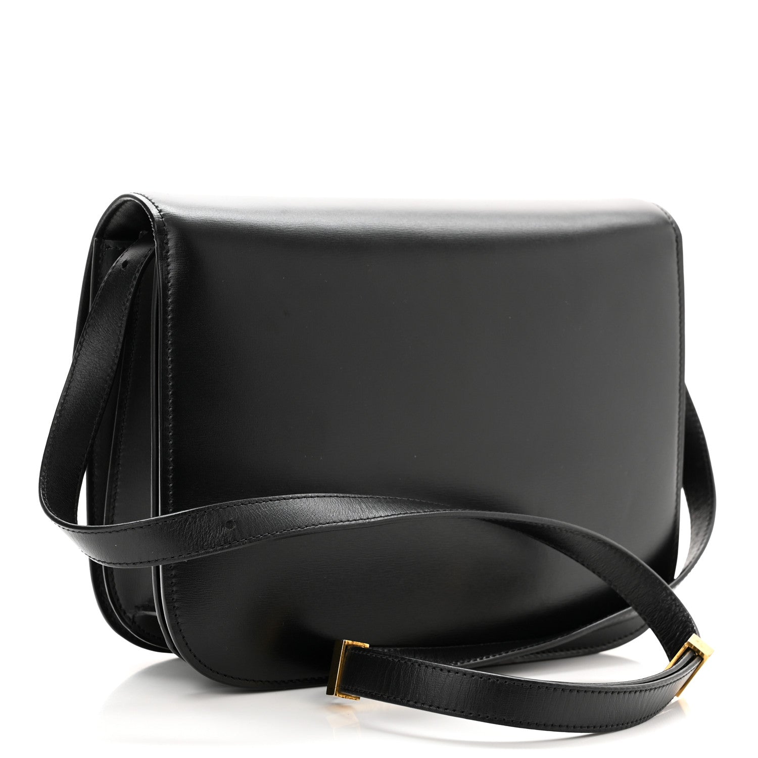 Celine Box Calfskin Medium Classic Box Flap Bag Black 3 of 11