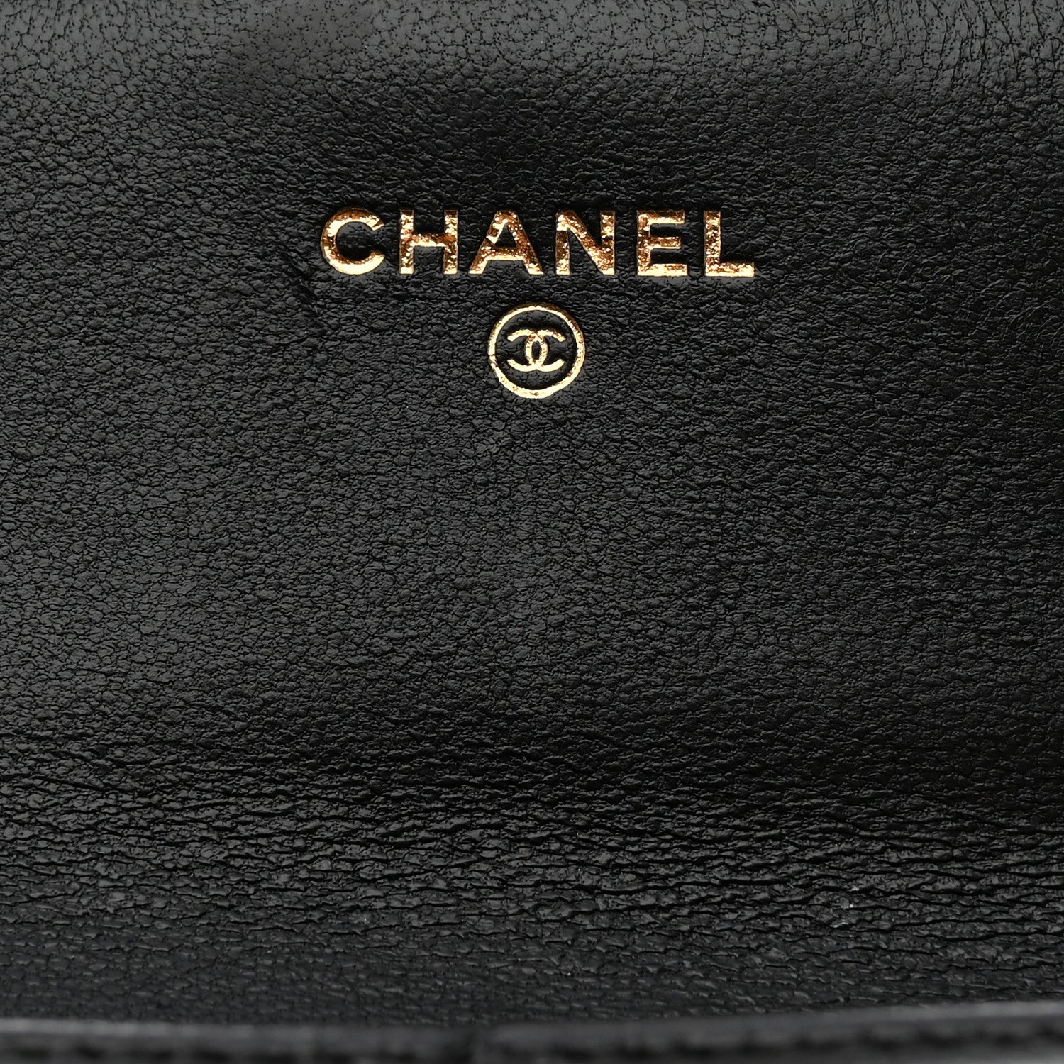 Chanel Lambskin Quilted Large Gusset Flap Wallet Black 6 of 9